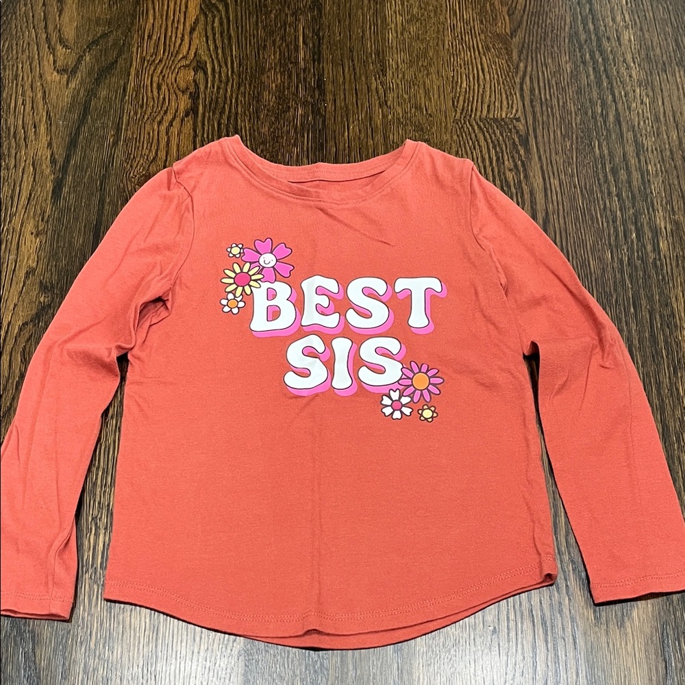 Jumping Beans 'Best Sis' Long Sleeve Shirt 5
